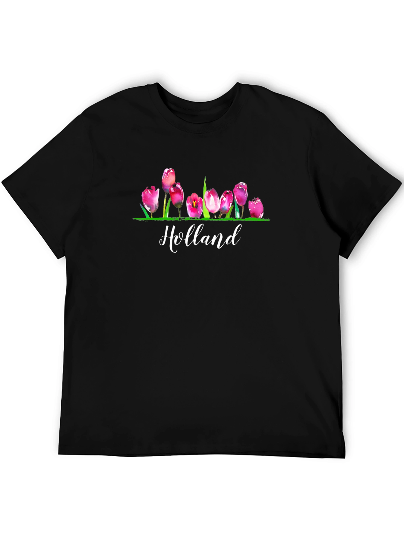 Holland Tulips Graphic T-Shirt