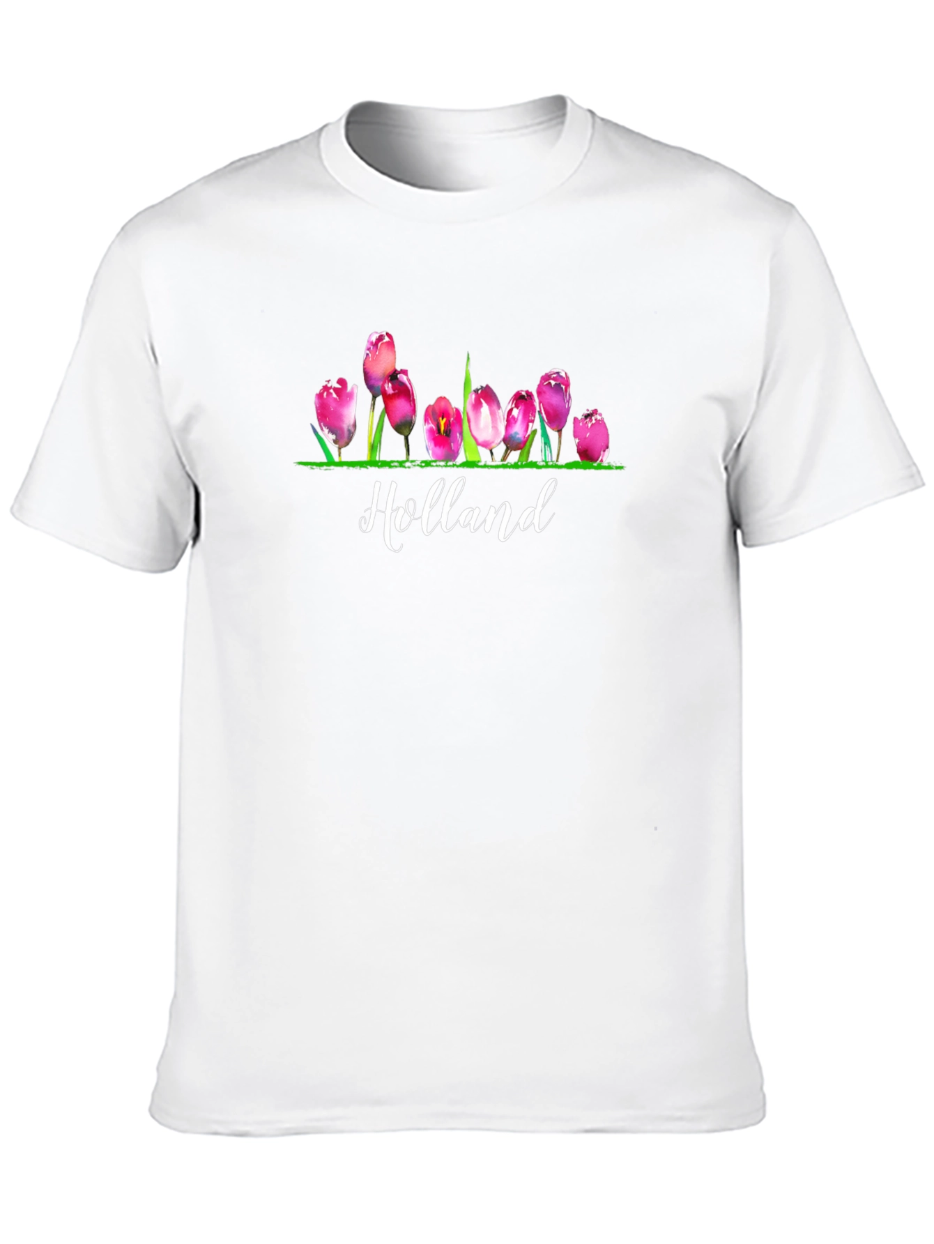 Holland Tulips Graphic T-Shirt