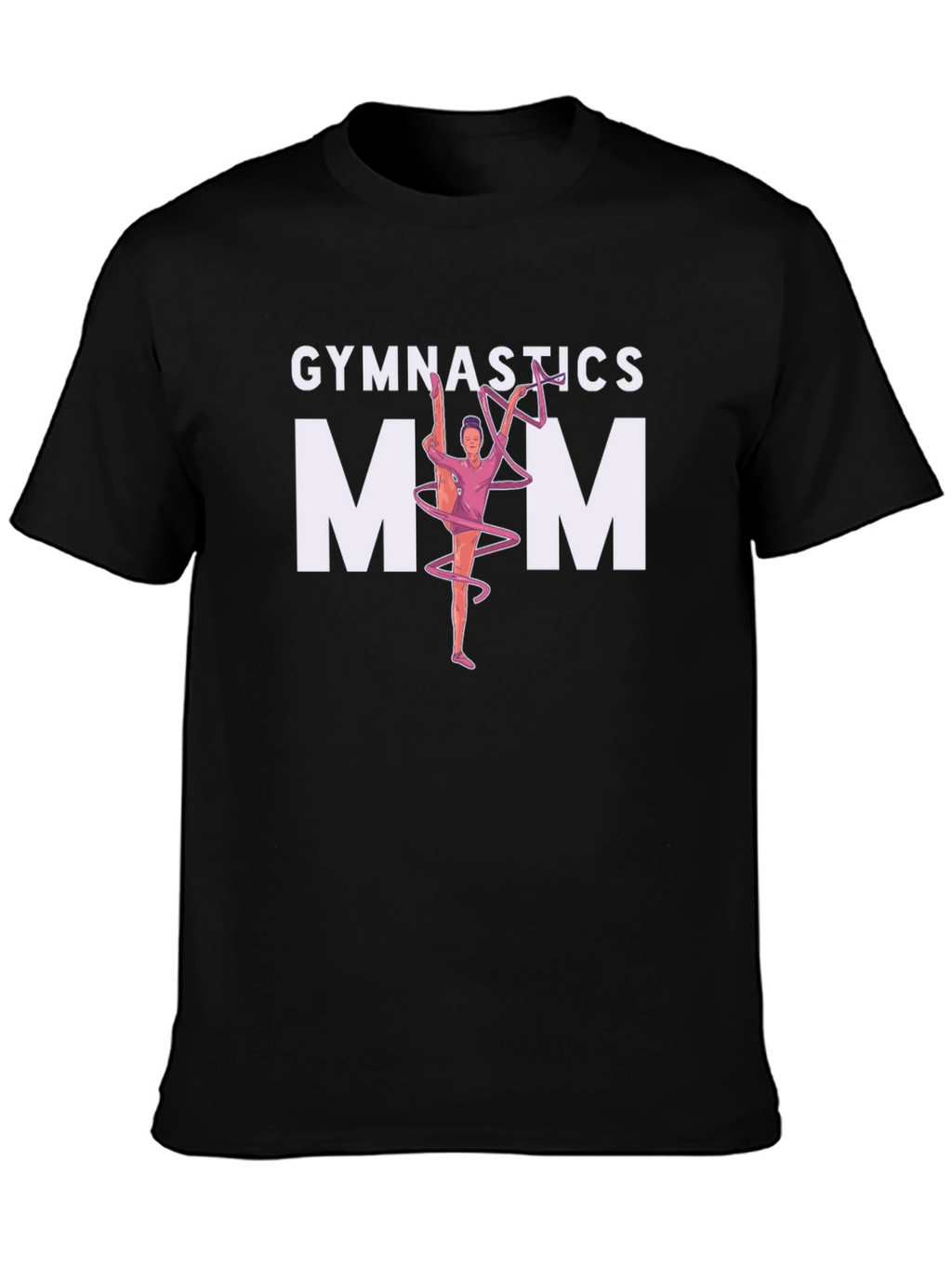 Gymnastics Mom T-Shirt - Black