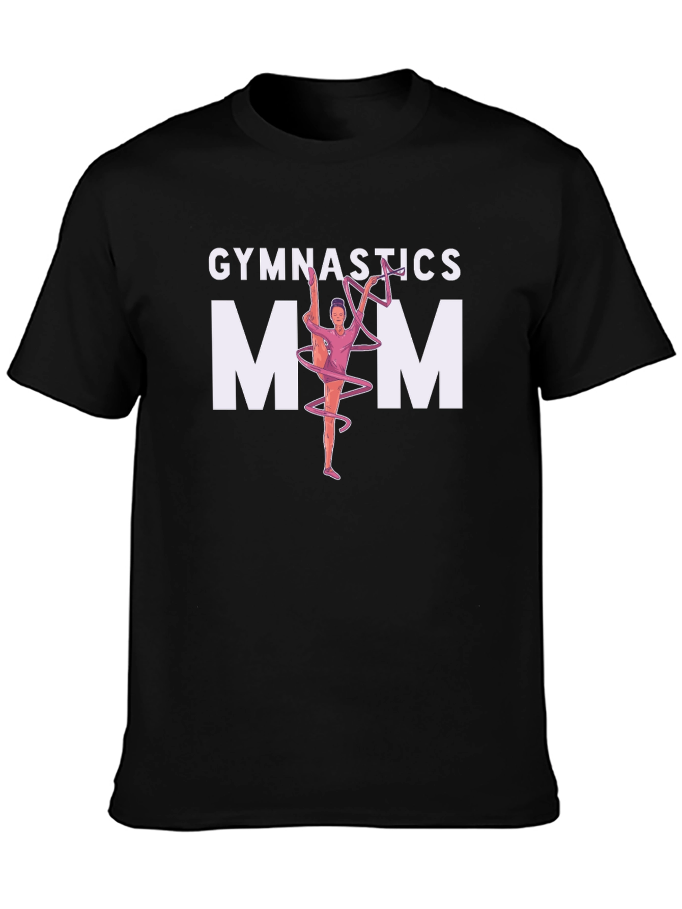 Gymnastics Mom T-Shirt - Black
