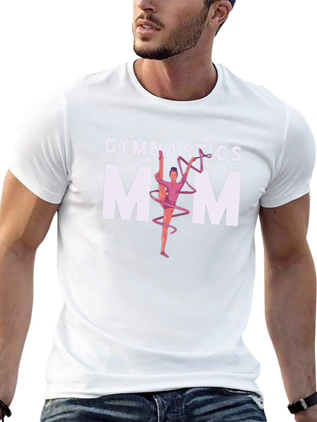 Gymnastics Mom T-Shirt - Black