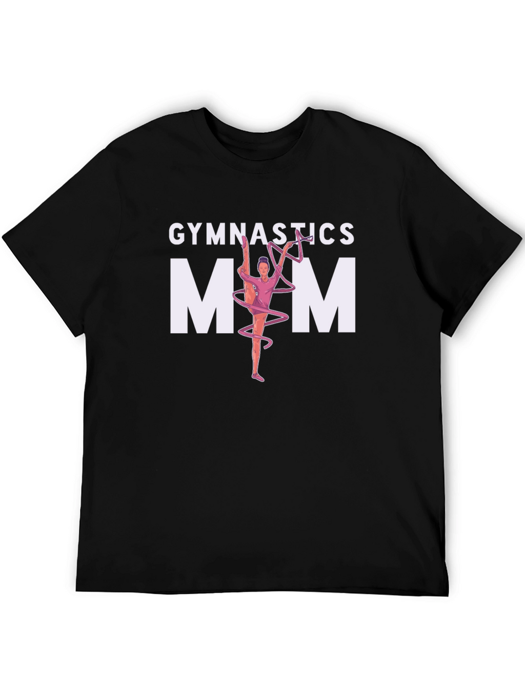 Gymnastics Mom T-Shirt - Black