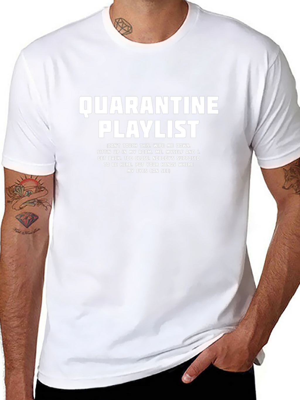 Quarantine Playlist Graphic T-Shirt