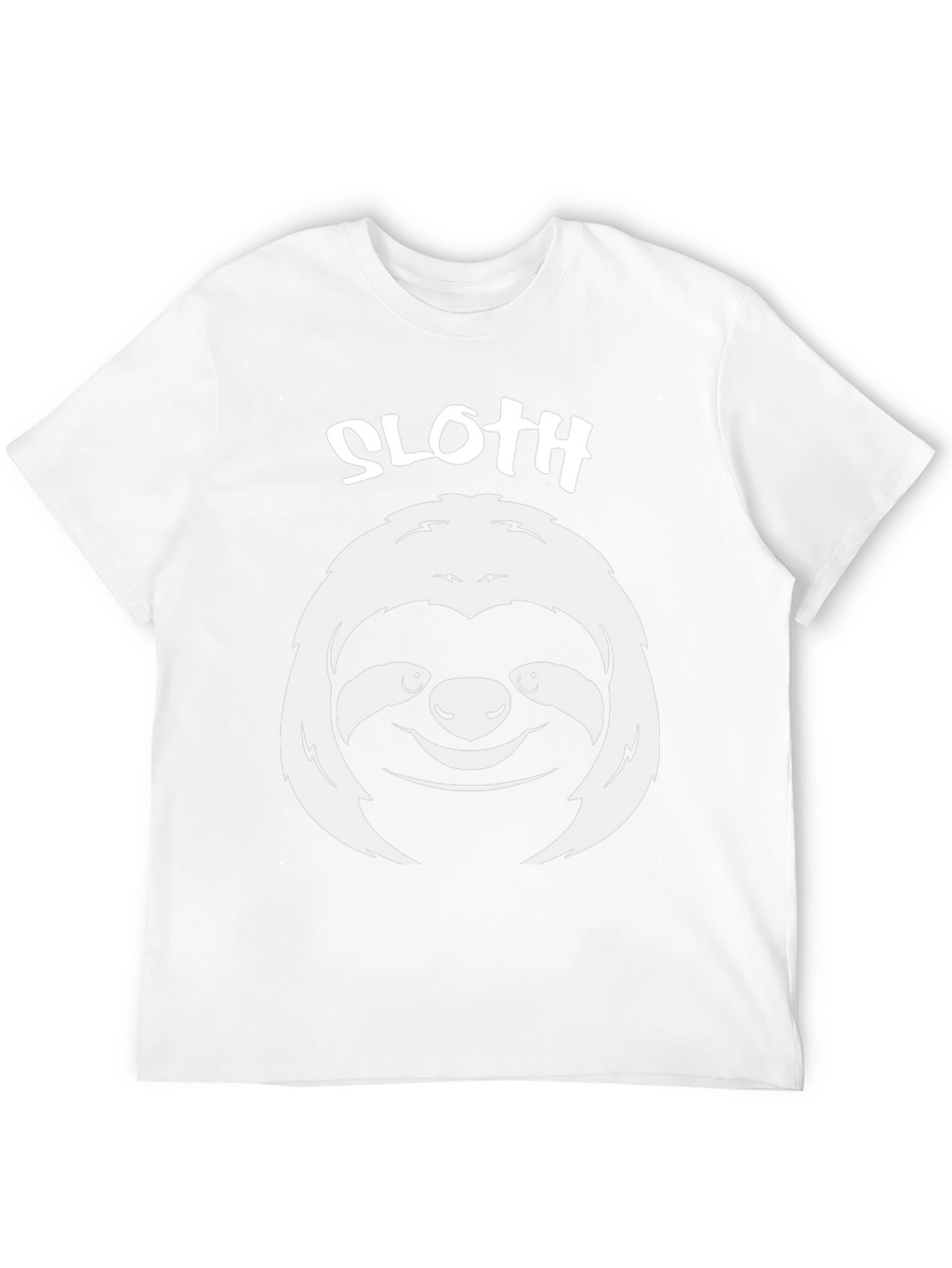 Sloth Graphic Tee - Mens Black T-Shirt