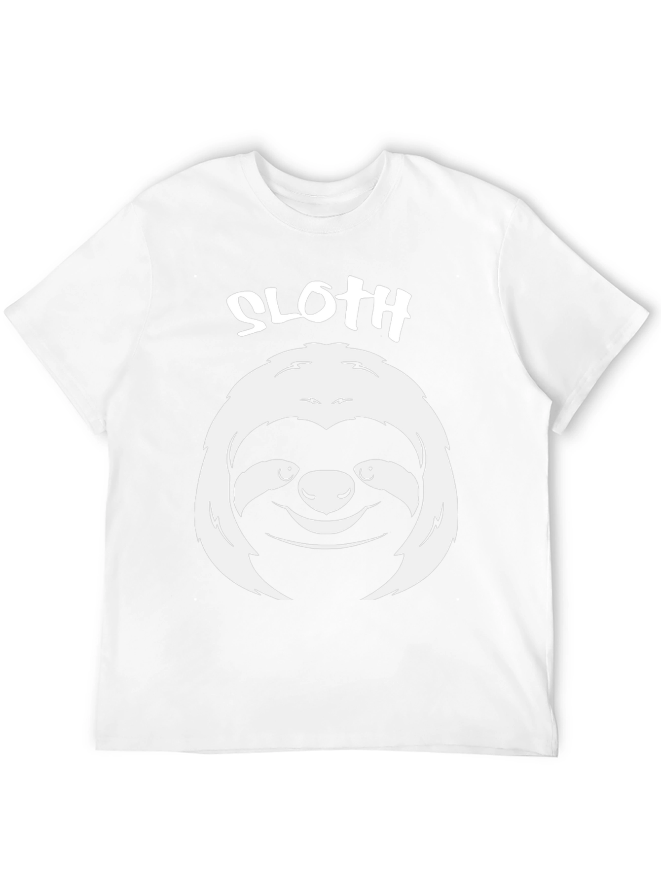 Sloth Graphic Tee - Mens Black T-Shirt
