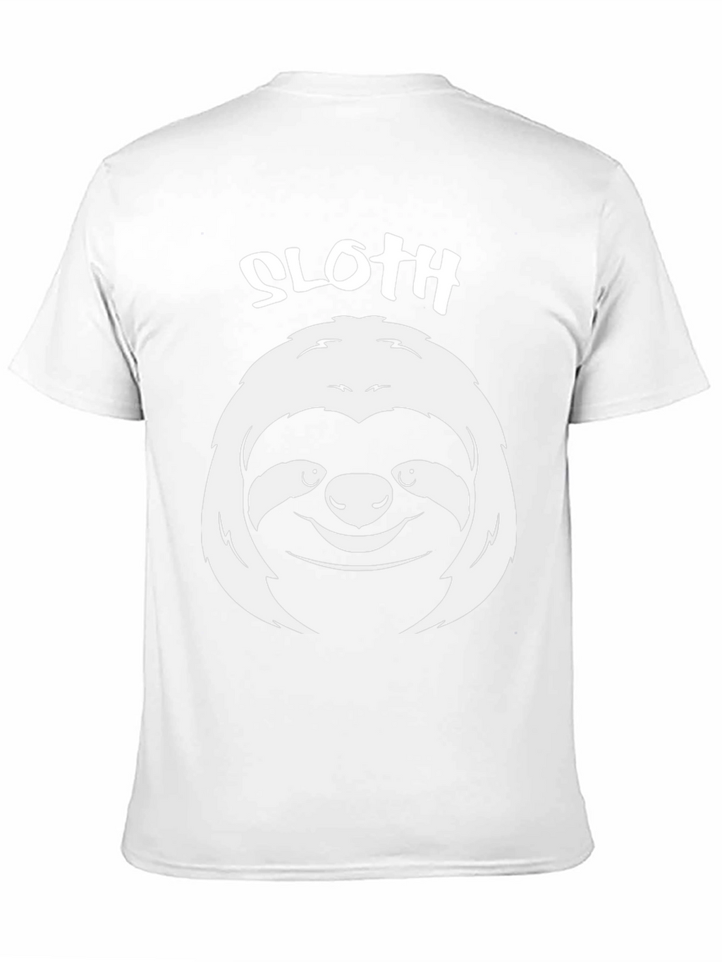 Sloth Graphic Tee - Mens Black T-Shirt