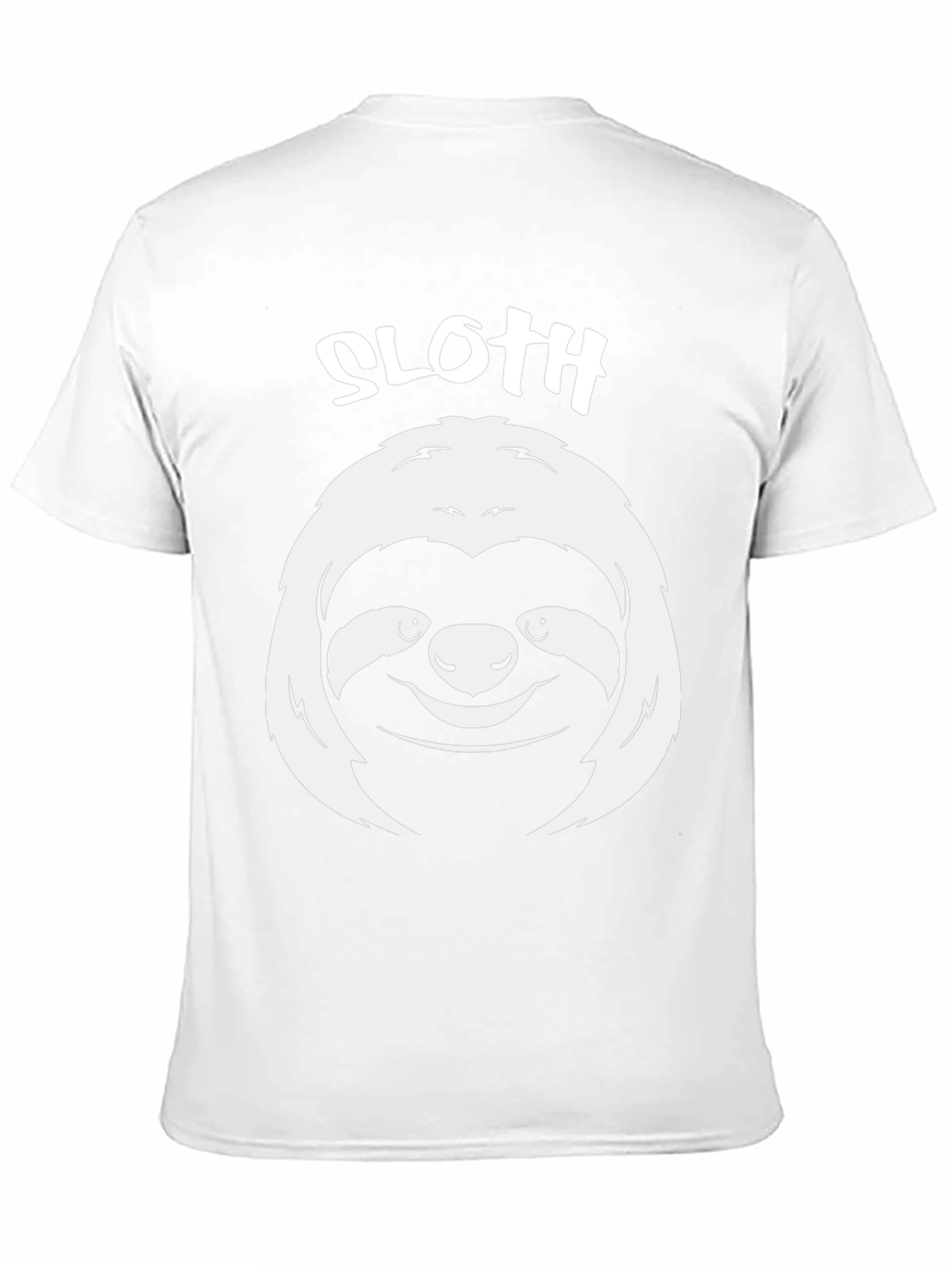 Sloth Graphic Tee - Mens Black T-Shirt