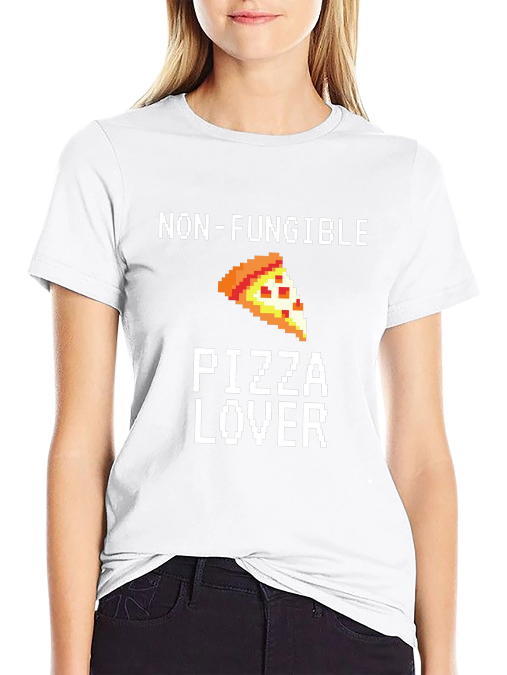 Non-Fungible Pizza Lover Graphic Tee