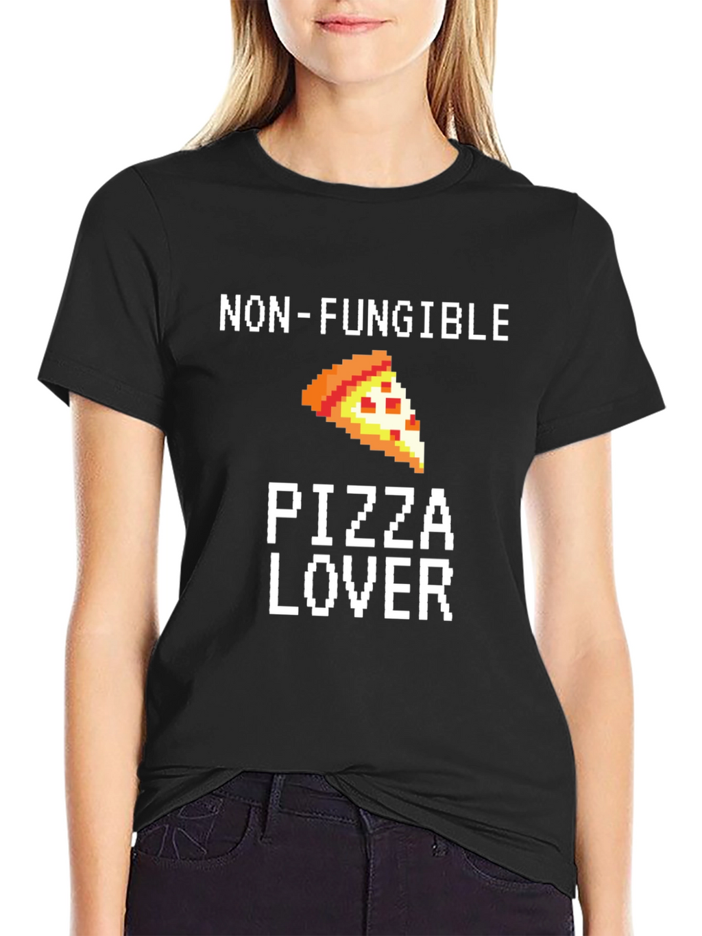 Non-Fungible Pizza Lover Graphic Tee