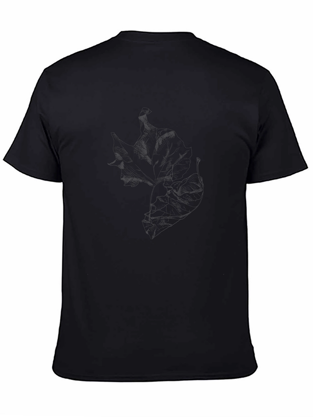 Mens Classic Black Short Sleeve T-Shirt