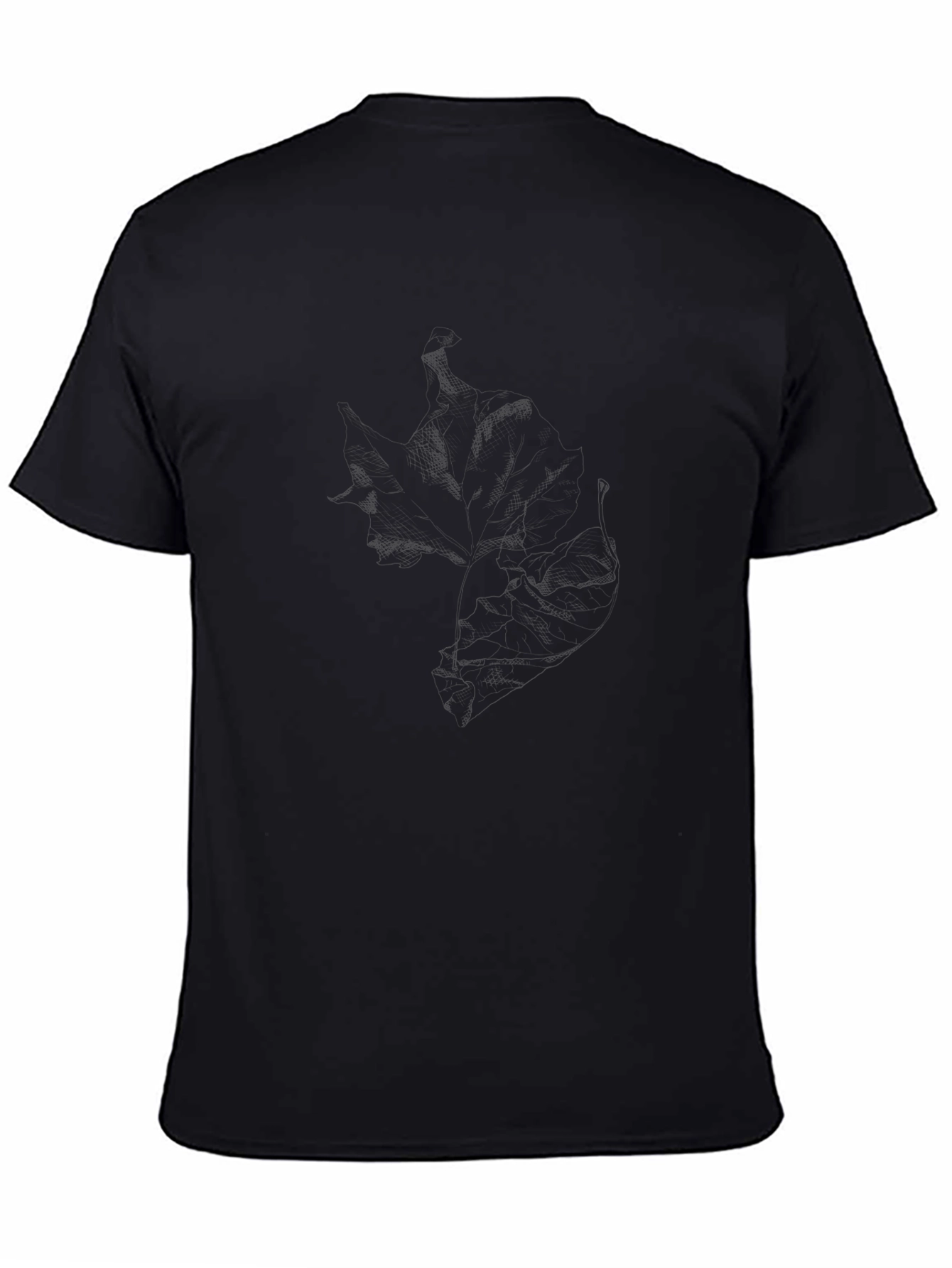 Mens Classic Black Short Sleeve T-Shirt