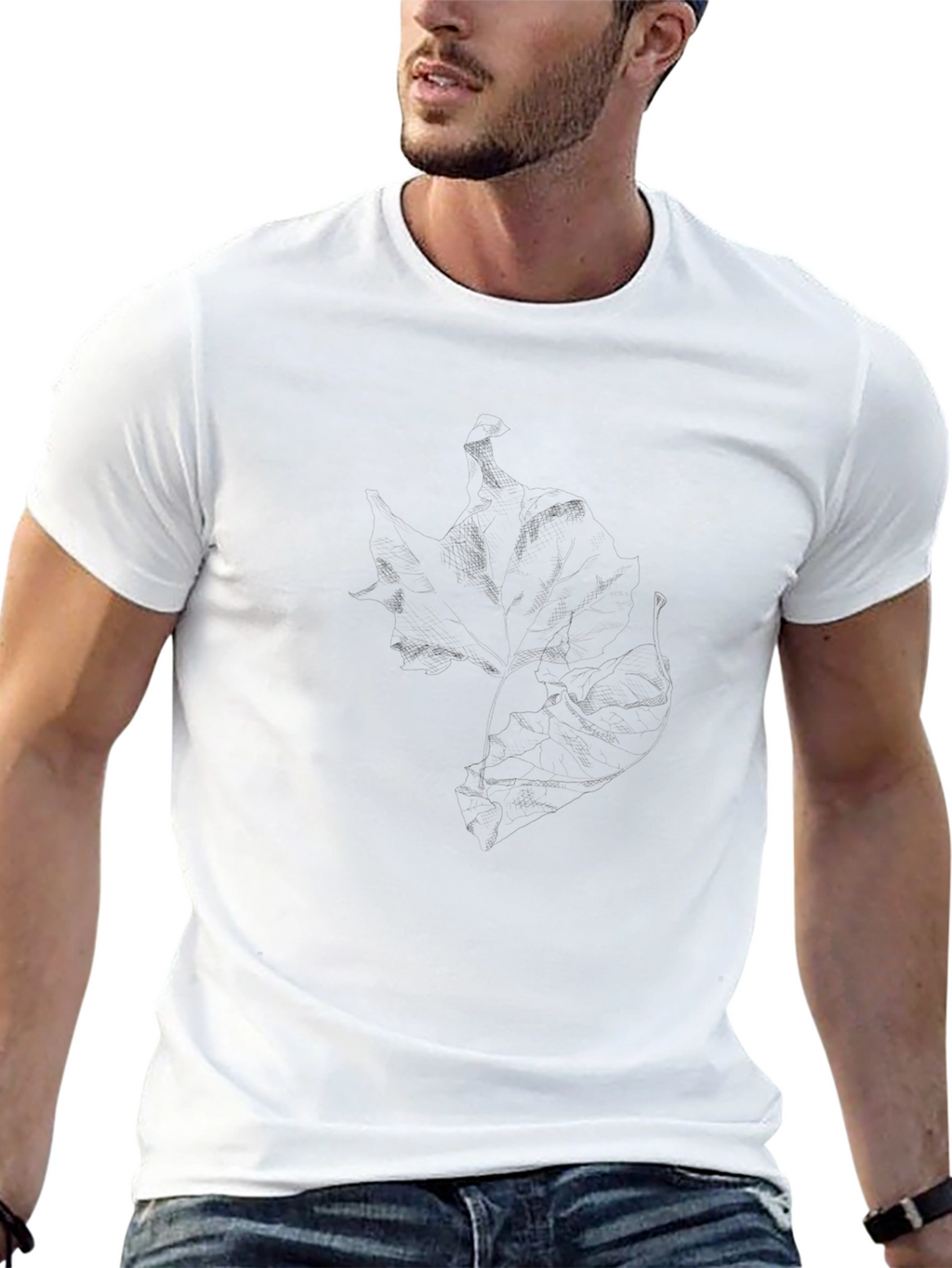 Mens Classic Black Short Sleeve T-Shirt
