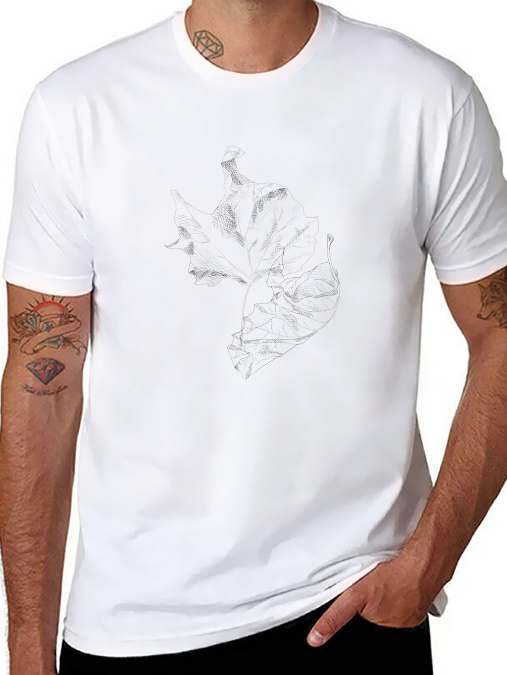 Mens Classic Black Short Sleeve T-Shirt