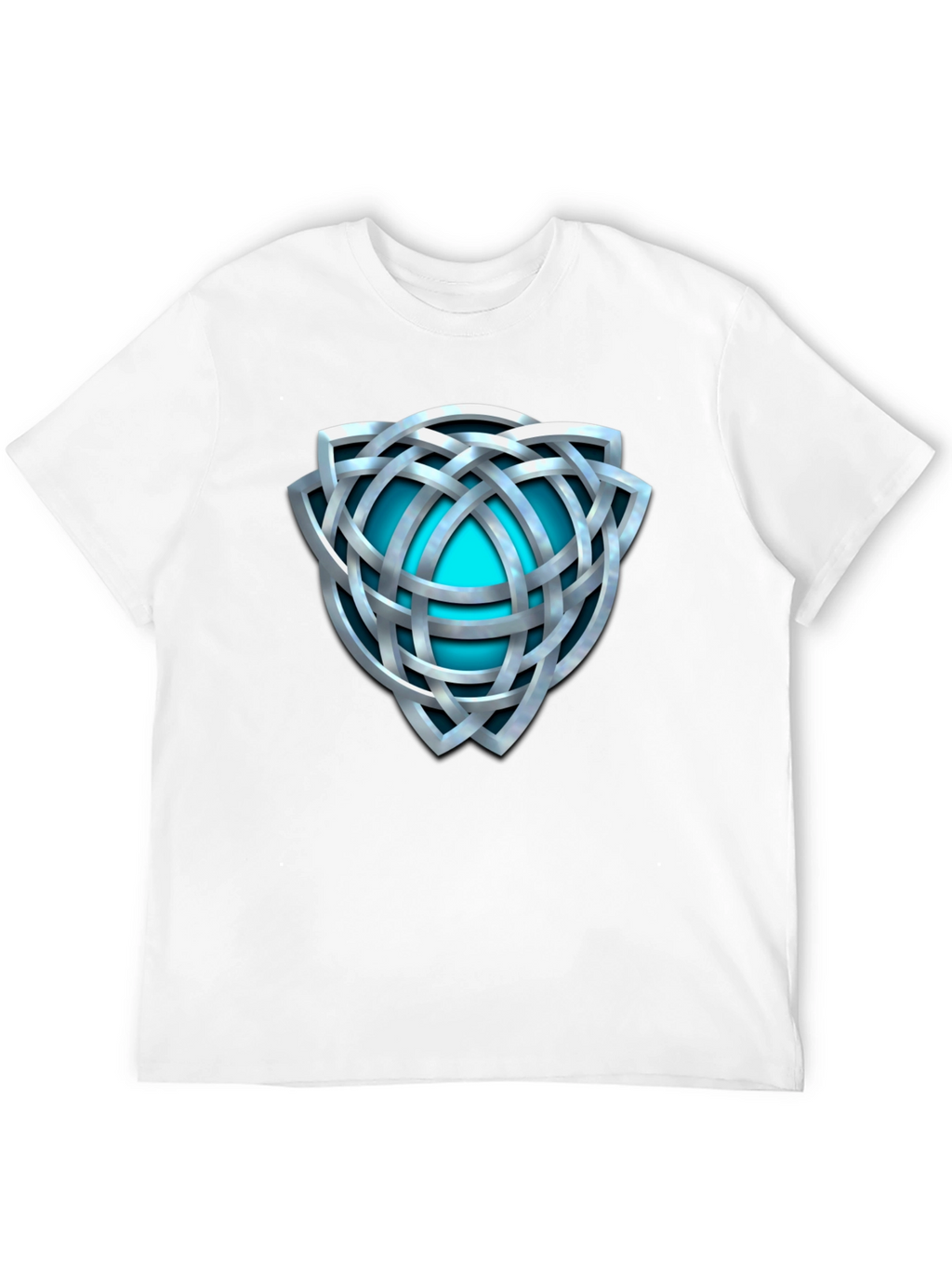 Celtic Knot Graphic Tee - Black
