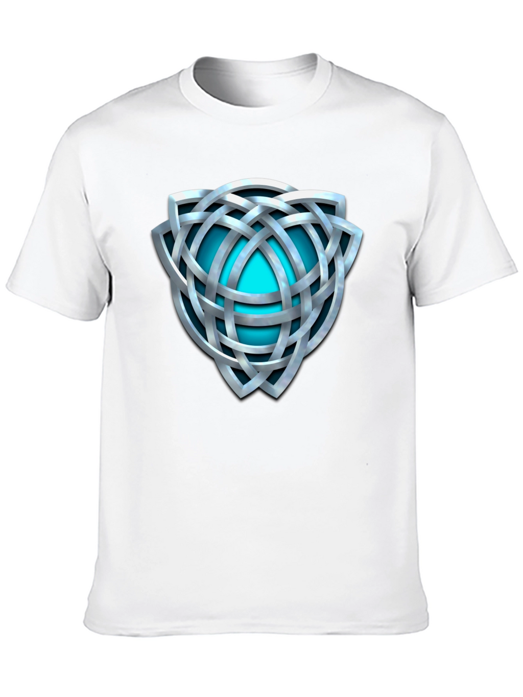 Celtic Knot Graphic Tee - Black