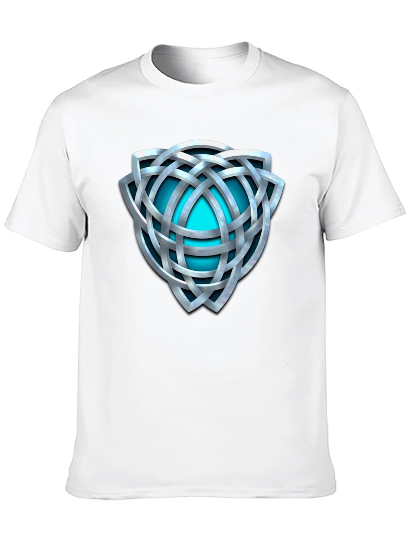 Celtic Knot Graphic Tee - Black