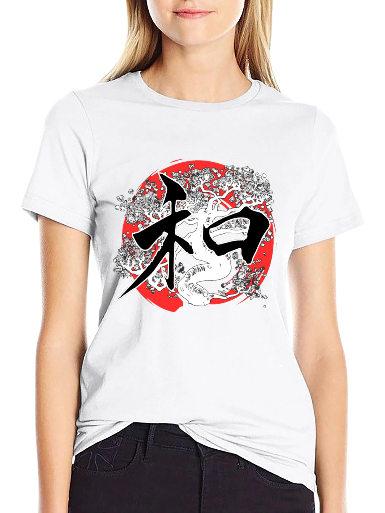 Zen Bonsai Tree Graphic Tee