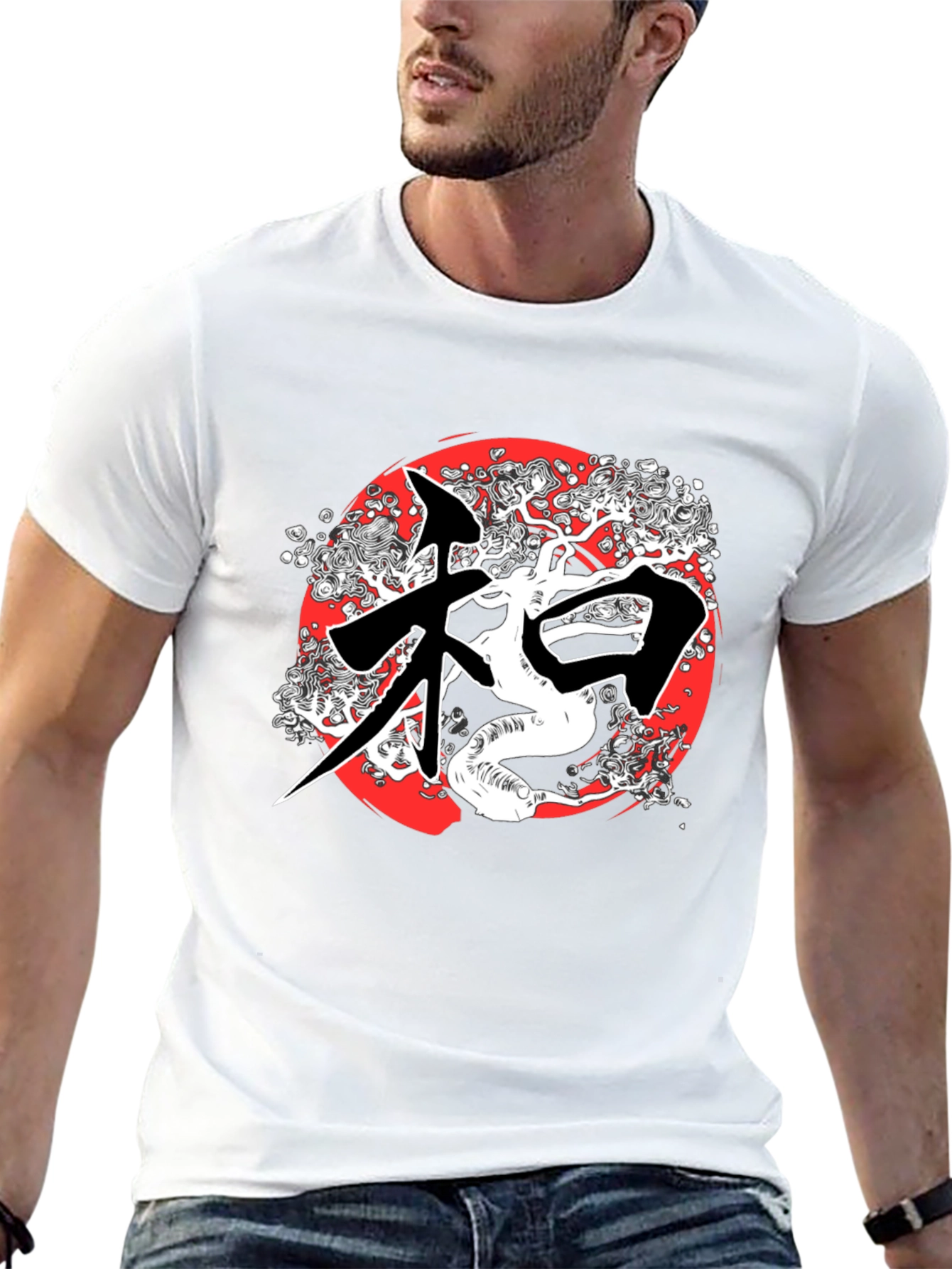 Zen Bonsai Tree Graphic Tee