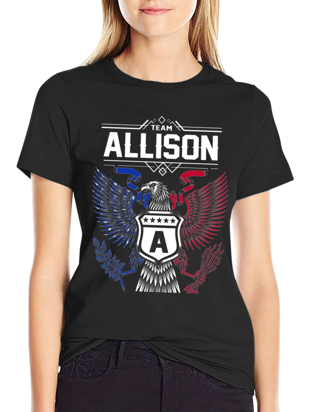 Team Allison Patriotic Eagle T-Shirt