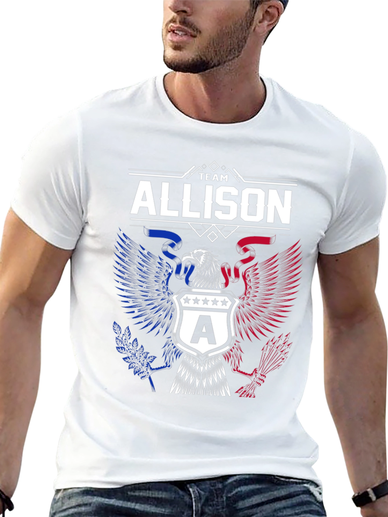 Team Allison Patriotic Eagle T-Shirt