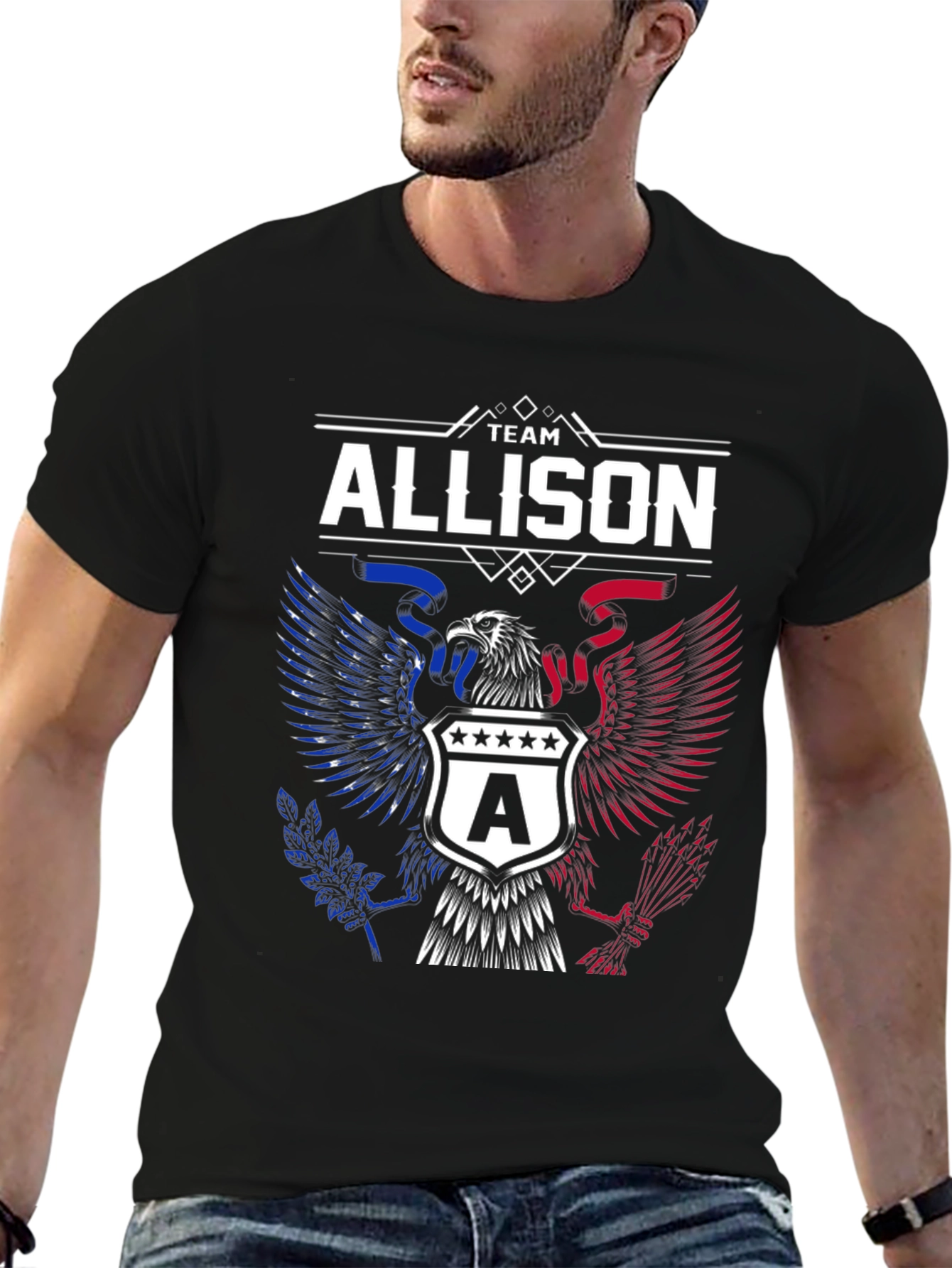 Team Allison Patriotic Eagle T-Shirt