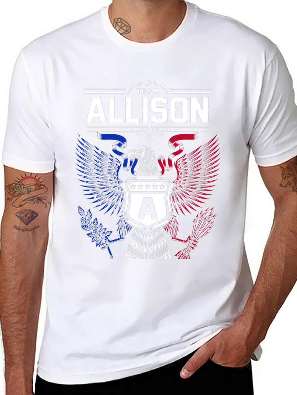 Team Allison Patriotic Eagle T-Shirt