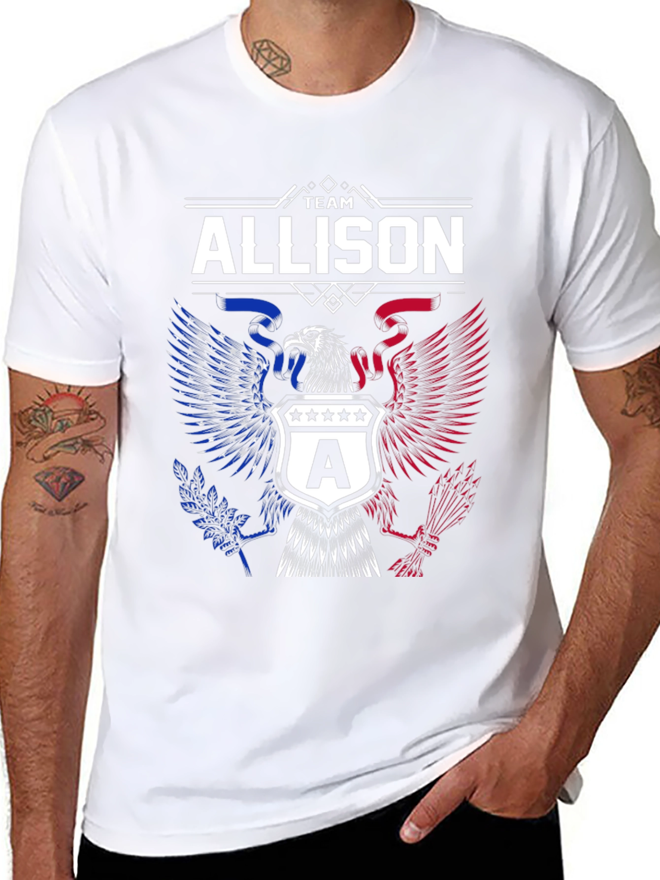 Team Allison Patriotic Eagle T-Shirt