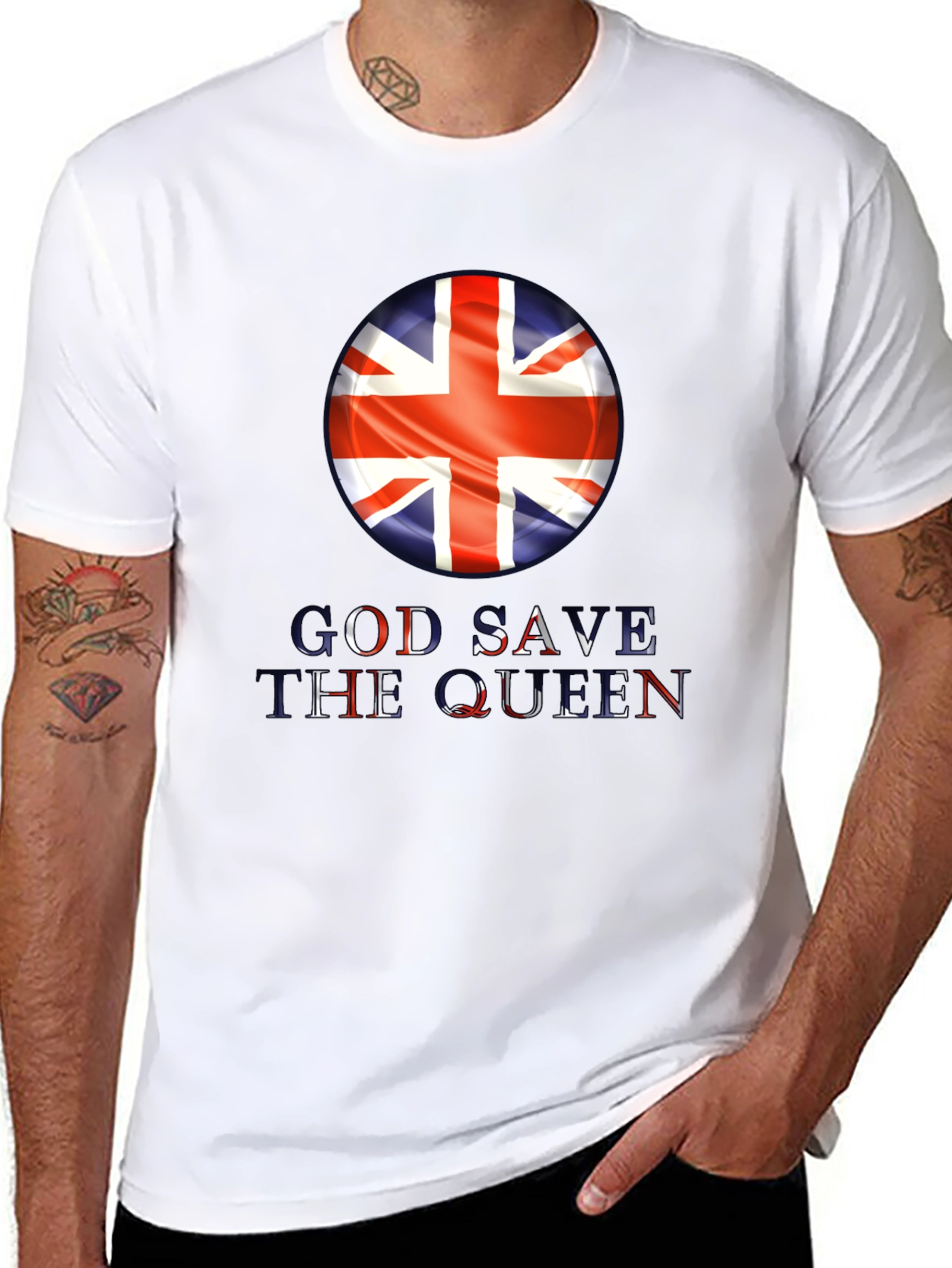 God Save The Queen Union Jack T-Shirt