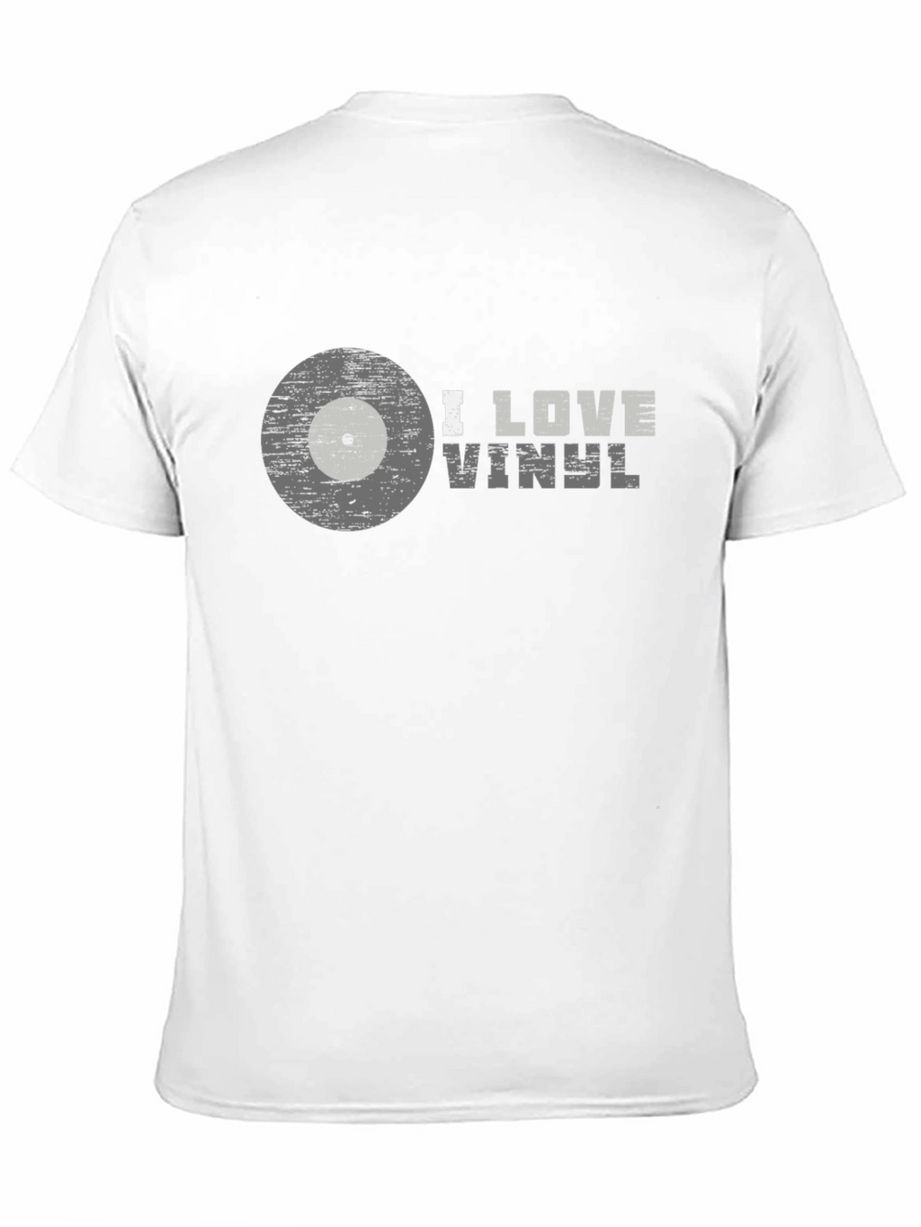 I Love Vinyl Graphic Tee - Music Lover T-Shirt