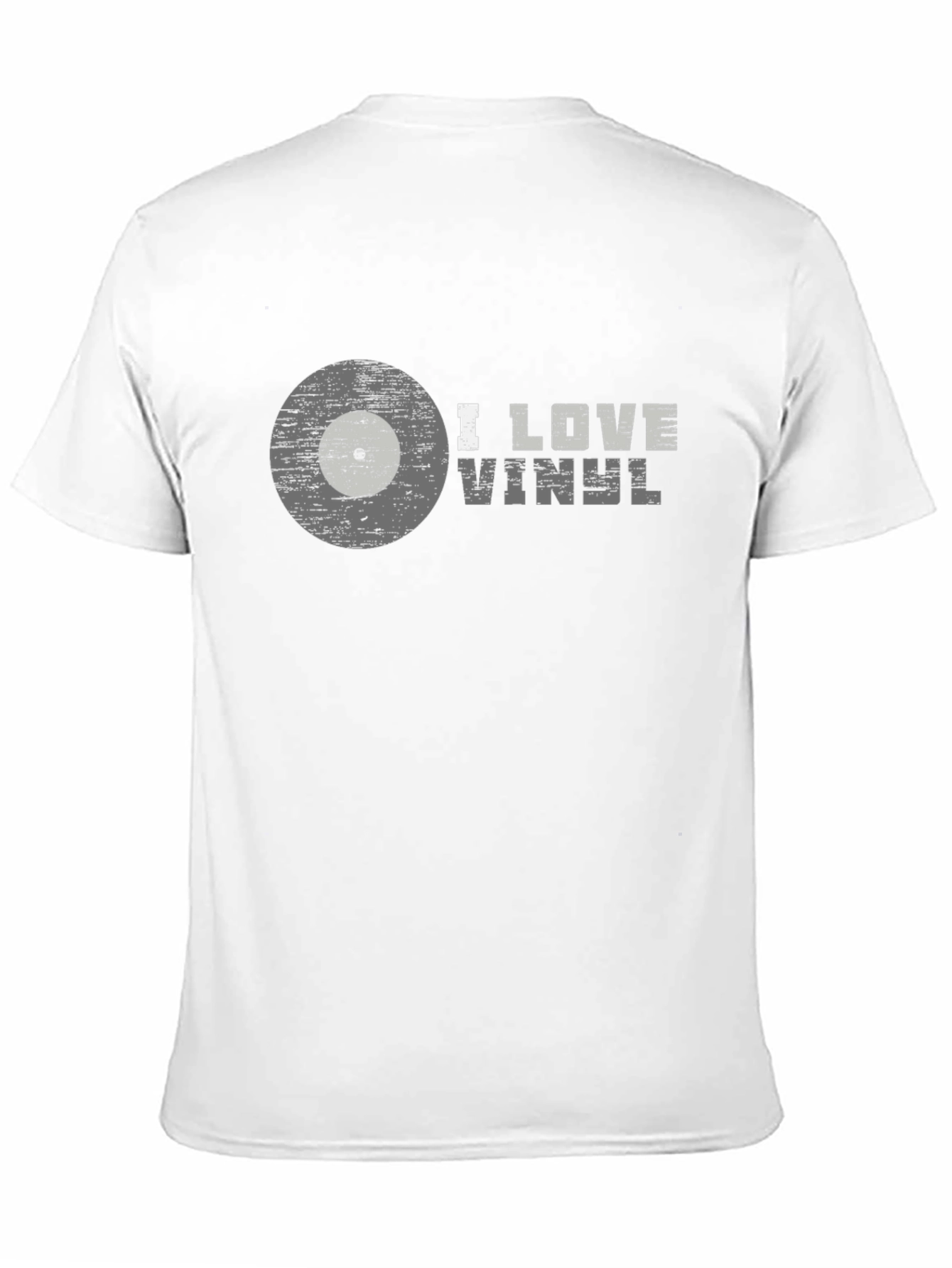 I Love Vinyl Graphic Tee - Music Lover T-Shirt