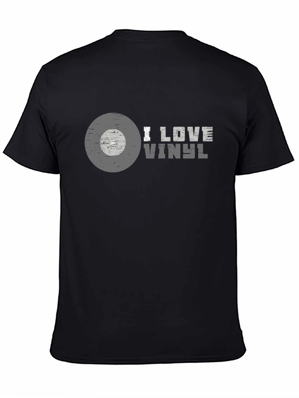 I Love Vinyl Graphic Tee - Music Lover T-Shirt