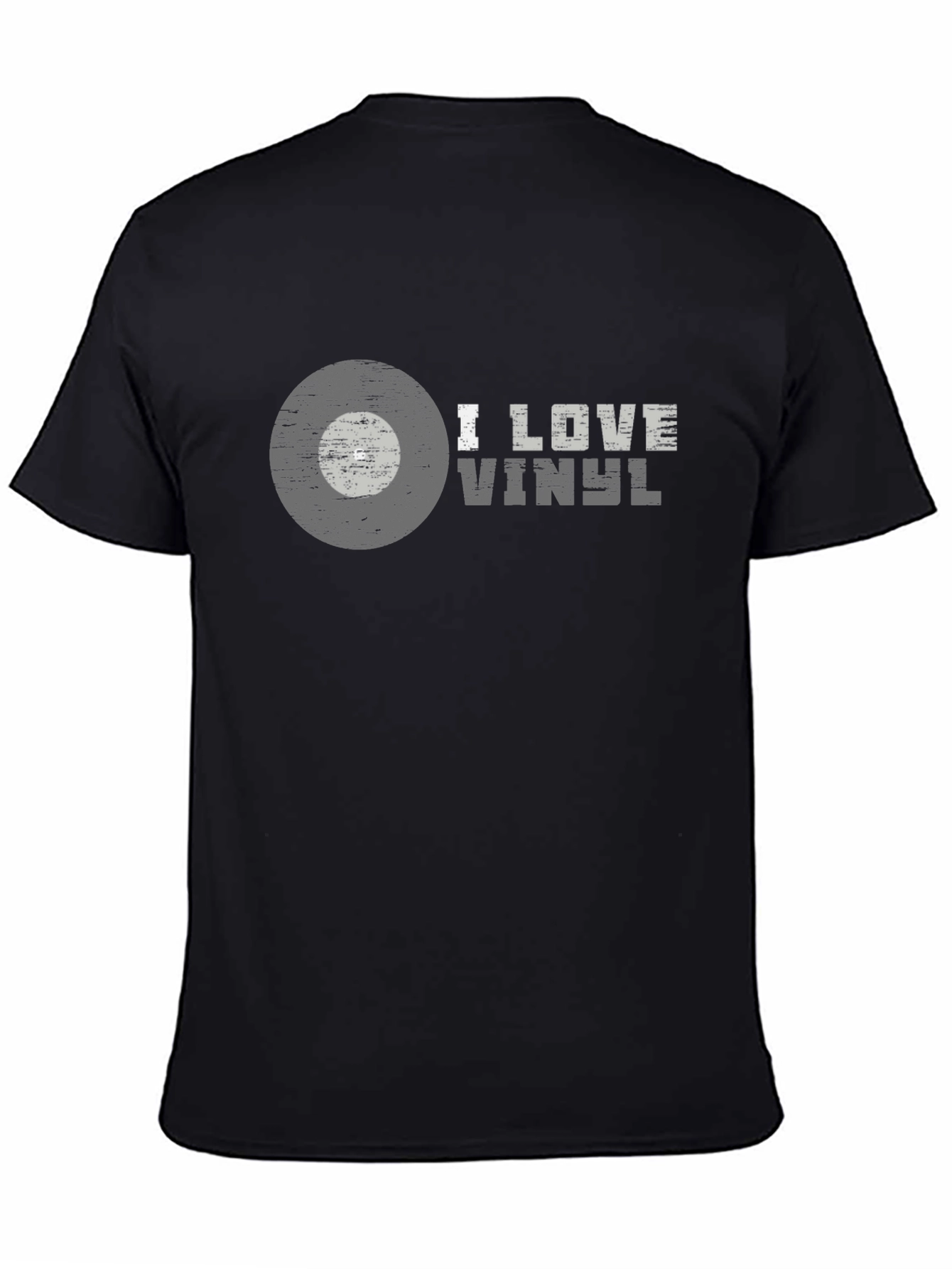 I Love Vinyl Graphic Tee - Music Lover T-Shirt