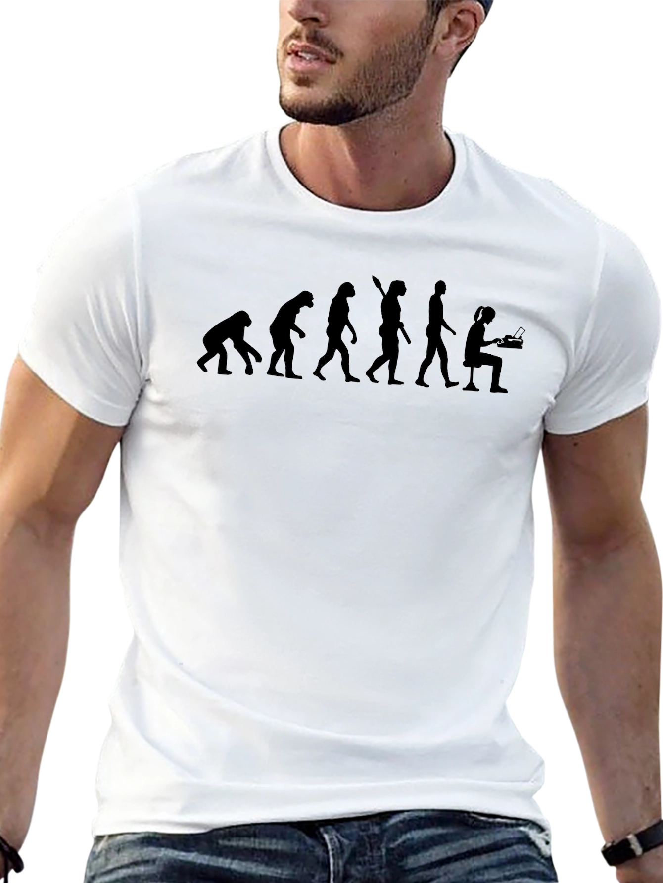 Evolution of Gamer T-Shirt - Black