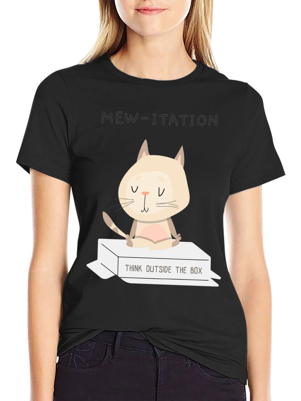 Mew-itation Cat T-Shirt - Think Outside the Box