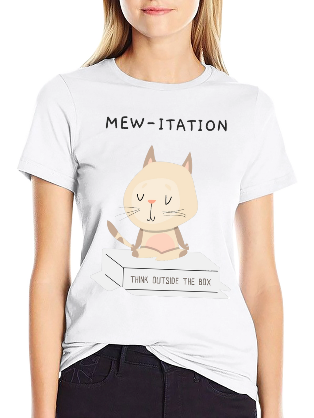 Mew-itation Cat T-Shirt - Think Outside the Box