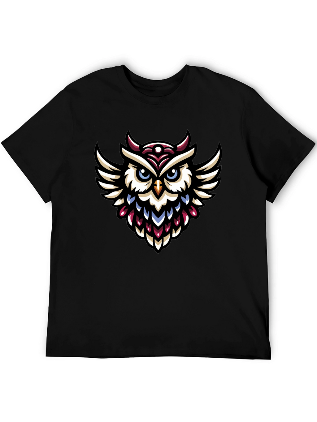 Owl Graphic Tee - Unique Design