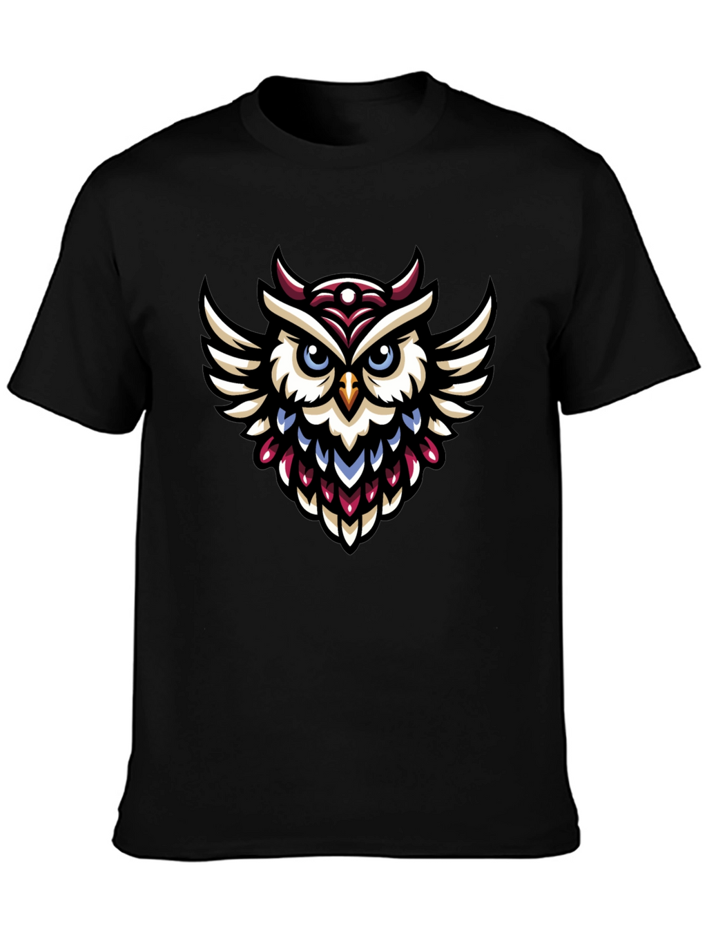 Owl Graphic Tee - Unique Design