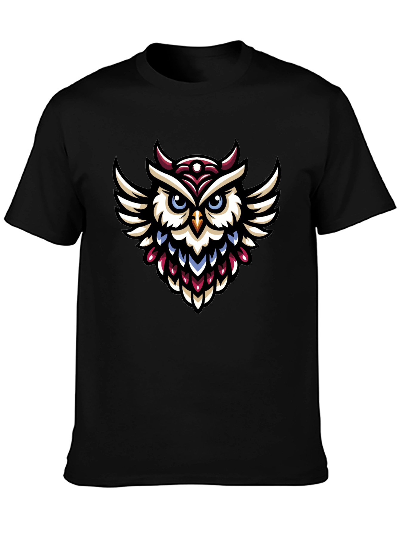 Owl Graphic Tee - Unique Design