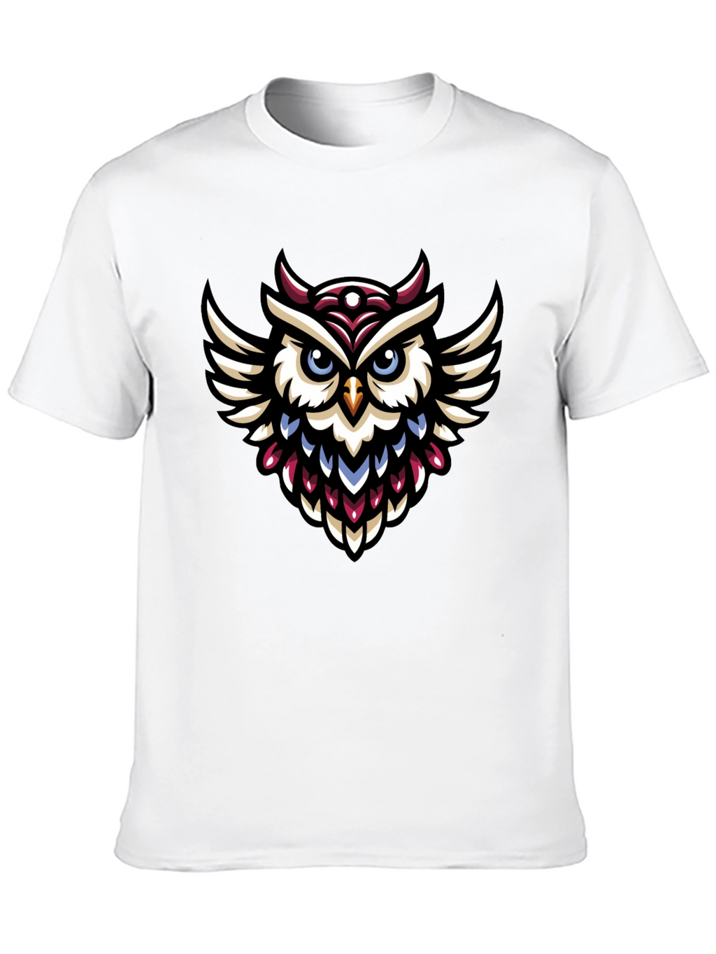 Owl Graphic Tee - Unique Design