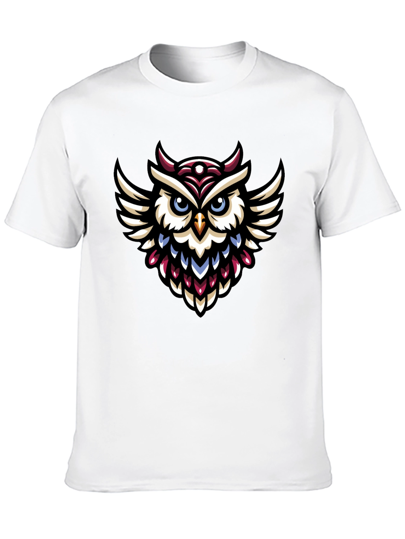 Owl Graphic Tee - Unique Design