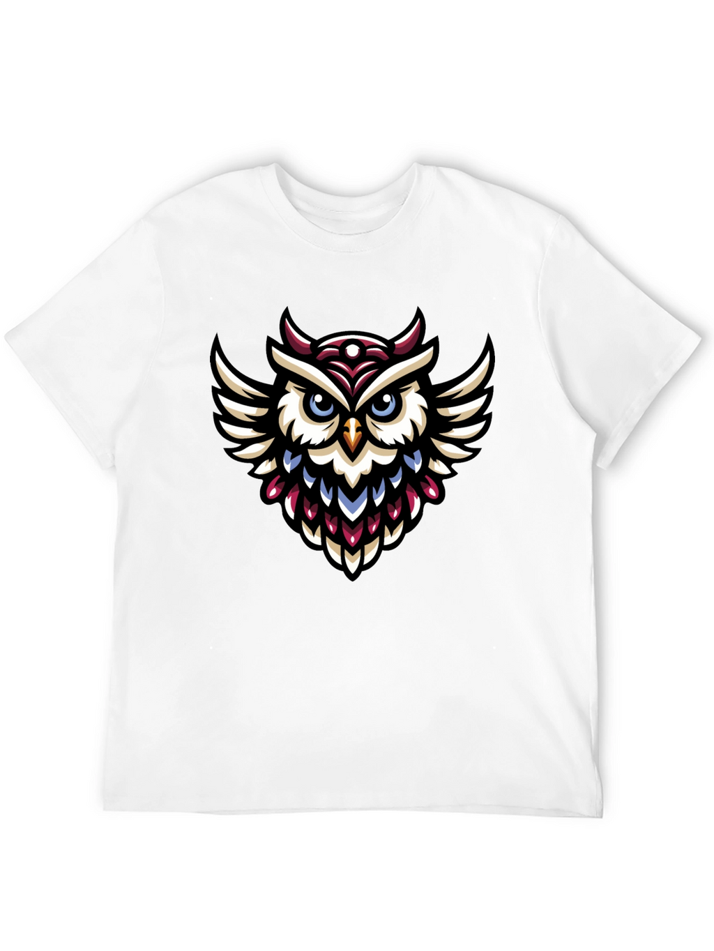 Owl Graphic Tee - Unique Design
