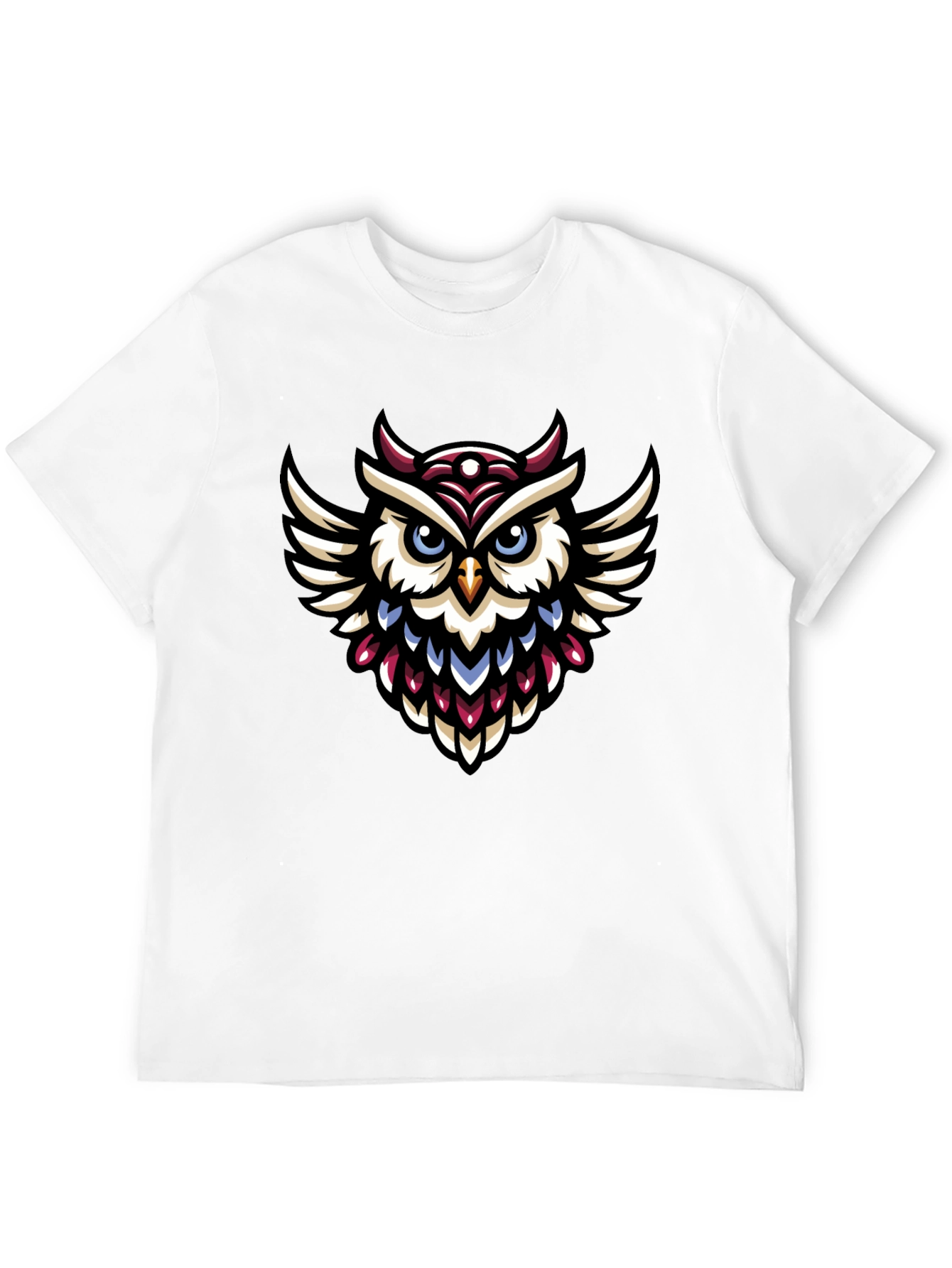Owl Graphic Tee - Unique Design