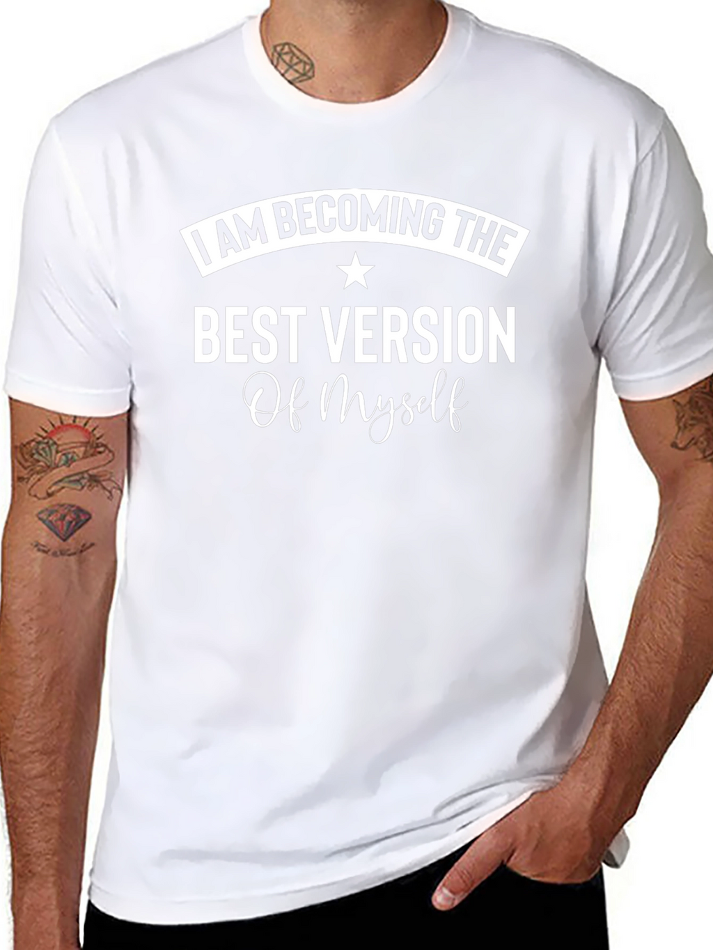 I AM BECOMING THE BEST VERSION T-Shirt