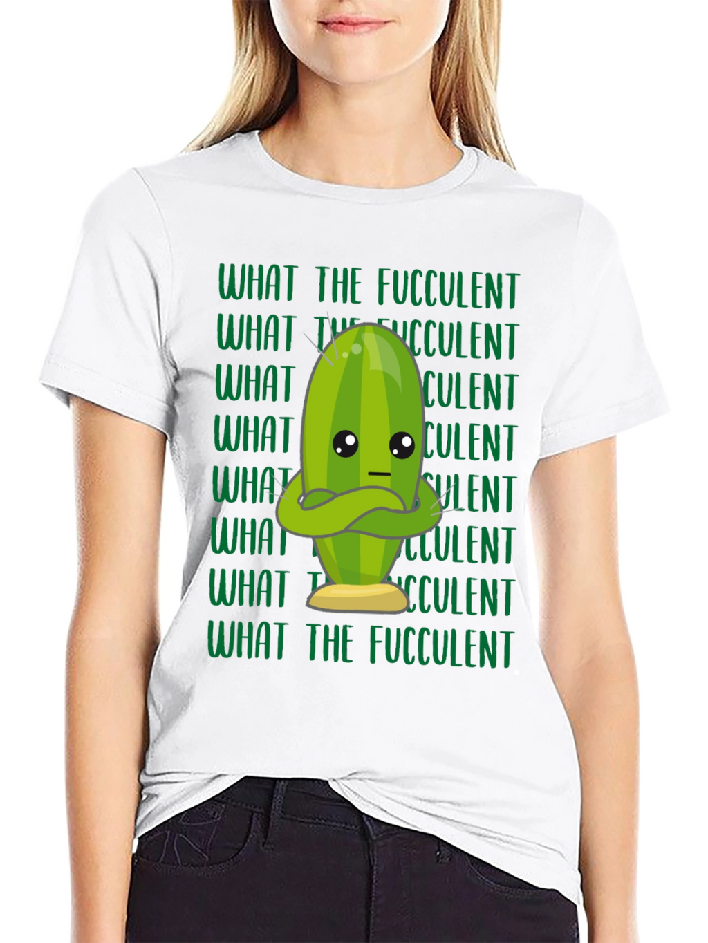 What the Fucculent Graphic T-Shirt