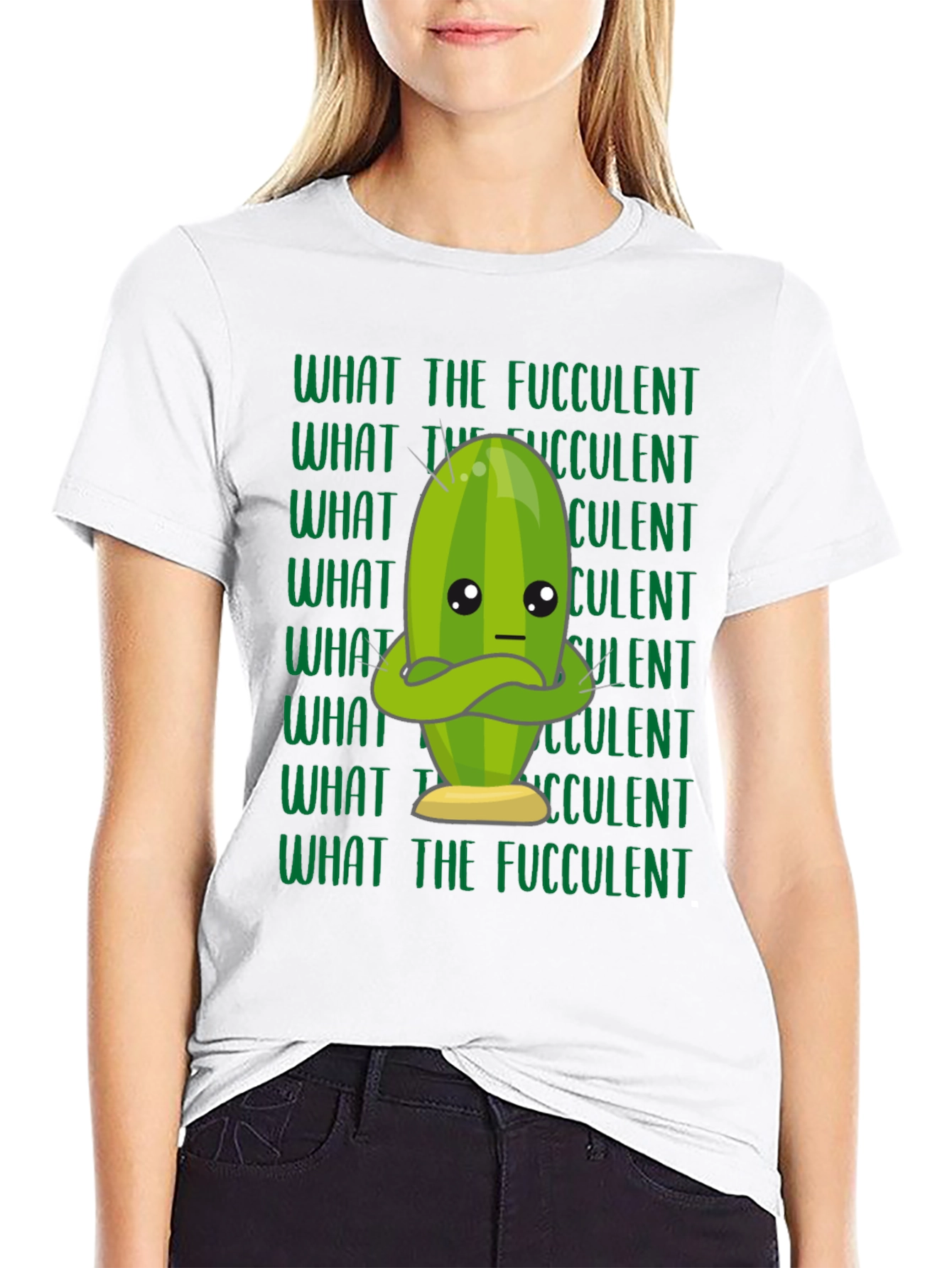 What the Fucculent Graphic T-Shirt