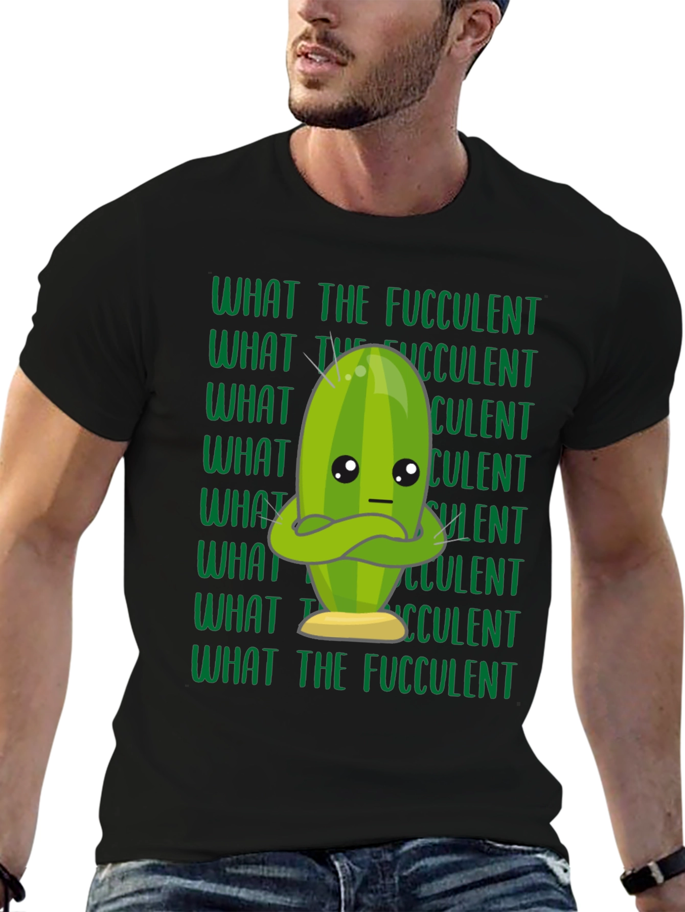 What the Fucculent Graphic T-Shirt