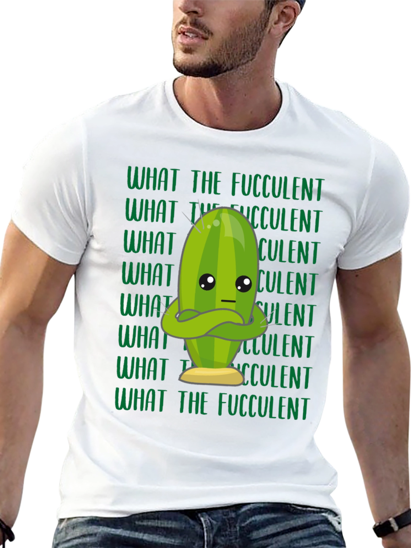 What the Fucculent Graphic T-Shirt