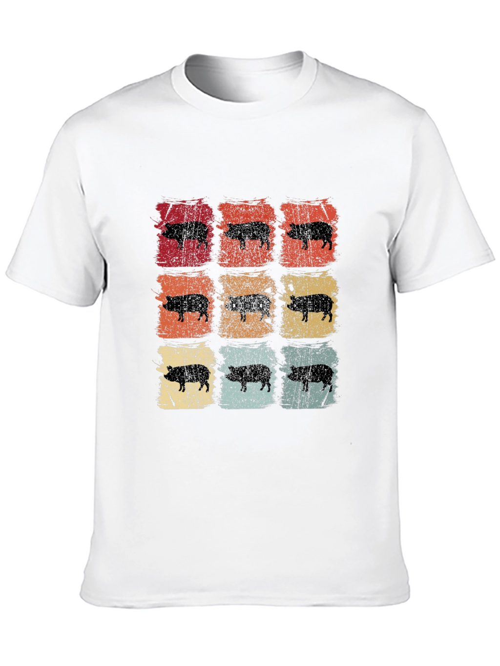 Retro Pig Graphic Tee