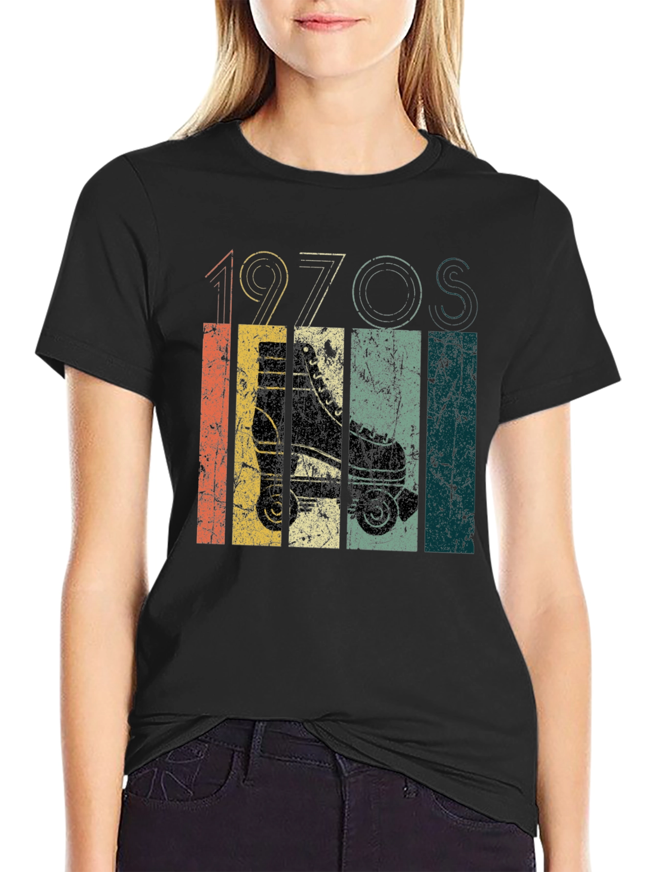 Vintage 1970s Roller Skate T-Shirt