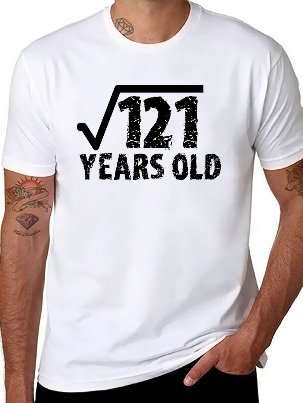 Square Root 121 Years Old T-Shirt